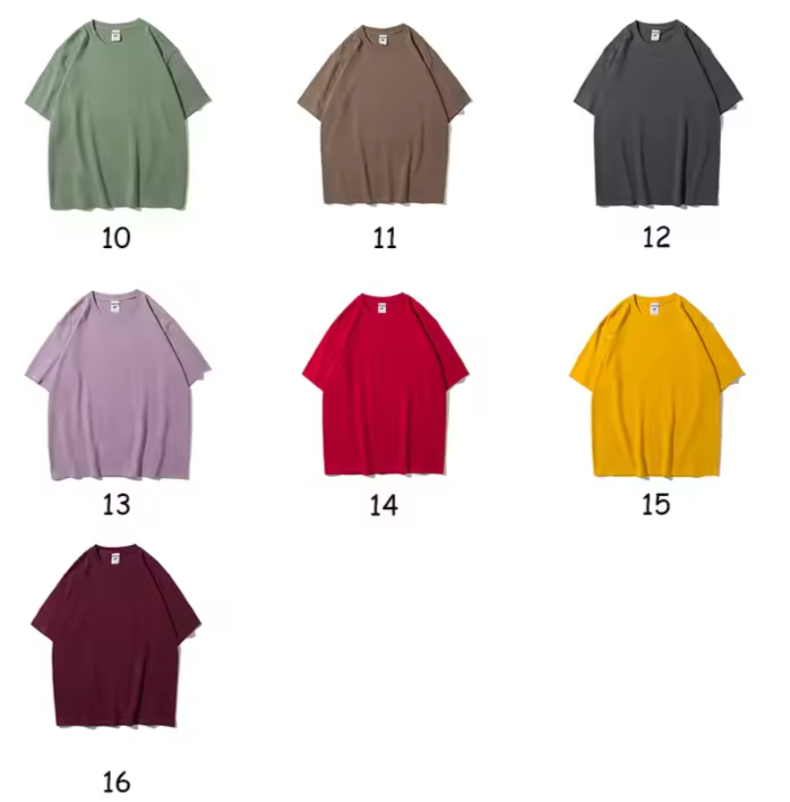 100% Cotton T-shirt 240 GSM