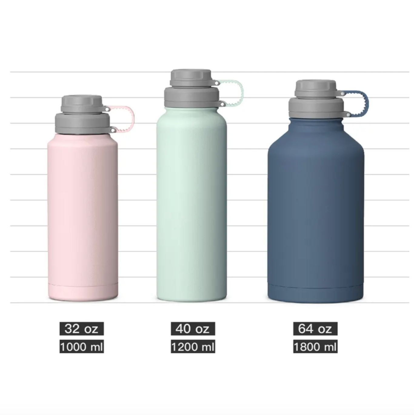 Stainless Steel Insulated Water Bottles With Infuser Lid
