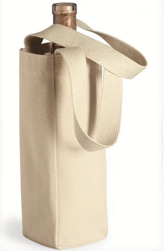 Canvas Wine Bag