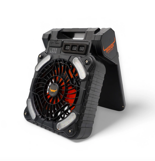 DUCK4X4 SOLAR PORTABLE FAN & LIGHT