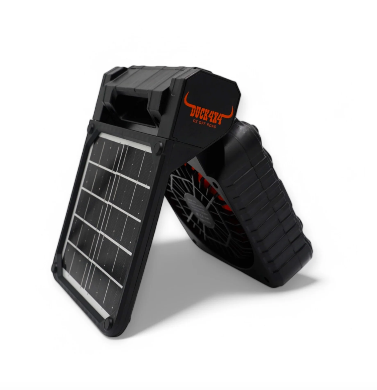 DUCK4X4 SOLAR PORTABLE FAN & LIGHT