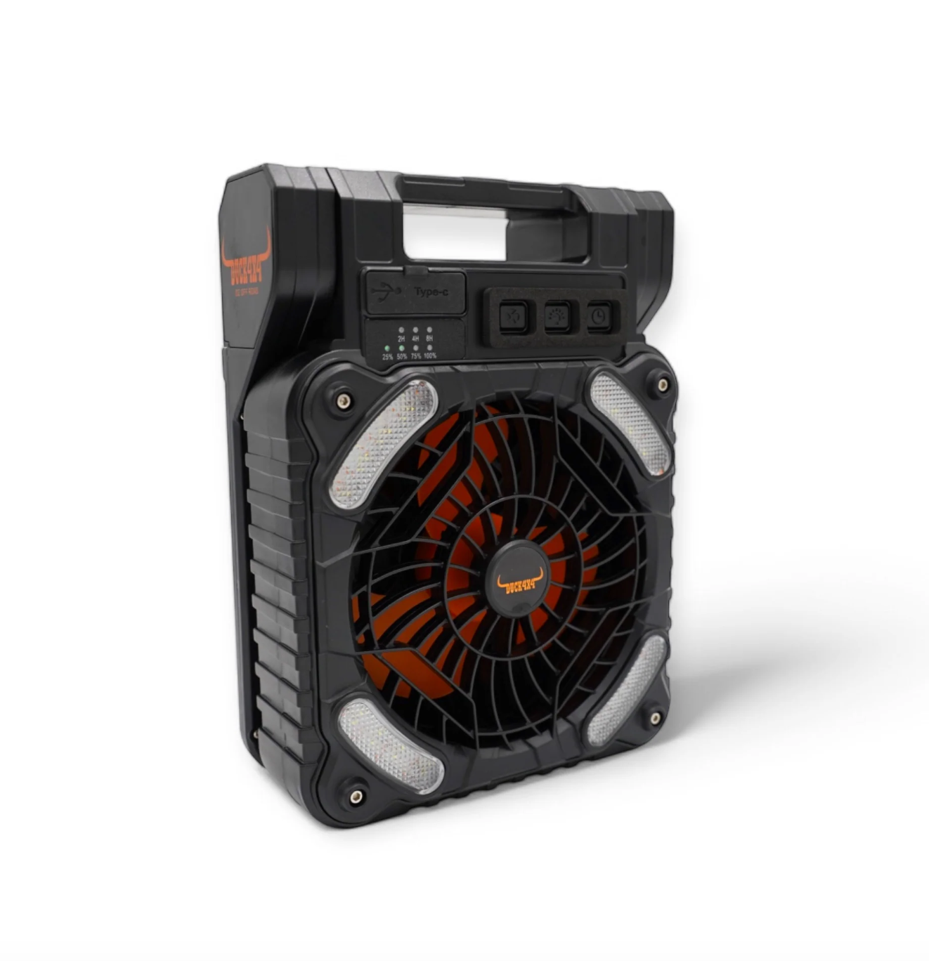 DUCK4X4 SOLAR PORTABLE FAN & LIGHT