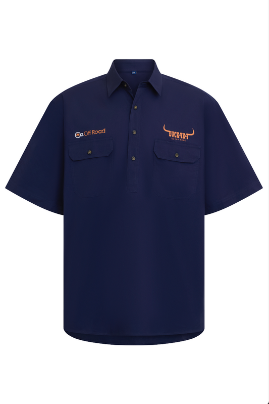 Custom Half Button Country Shirt